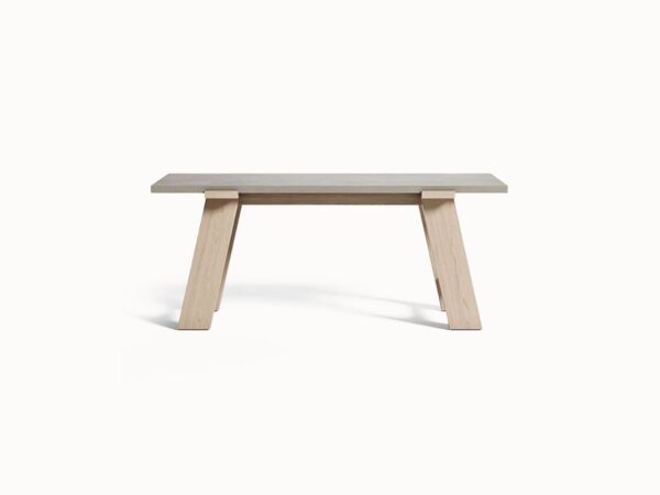 Concrete Desk with Wood