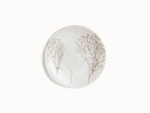 Pressed Floral Salad Plate