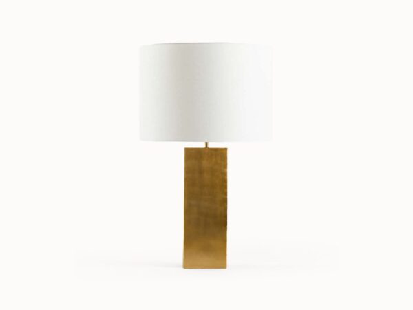Table Lamp with Drum Shade
