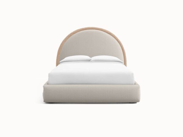 Upholstered Wood Bed